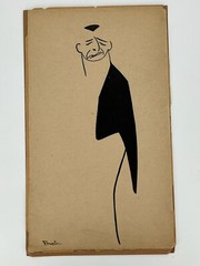 Alfred J. Frueh Original Caricature of William Collier Extremely Rare Antique