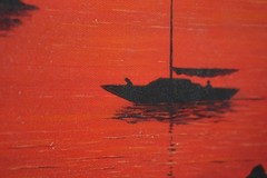 Seascape Painting Wall Art – Original Acrylic Art by Randall Seals 16×20”