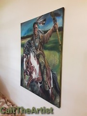 Native American Painting Original 24″x30″