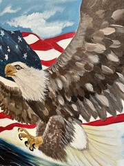 Original Hand Painted Artwork Acrylic On Canvas 18x24x1.5