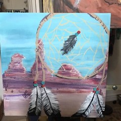 Original Southwest Painting on Canvas, Arizona Painting, Acrylic On Canvas