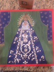 Mexican Painting VIRGEN DE LA SOLIDAD