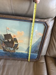 The Good Ship Adventure By Robert Atkinson Fox Maritime Painting Antique 1930