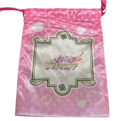 Yes! Precure 5 GoGo! Limited Lake Town Drawstring Pouch, Unused, Character Bag