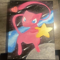“Wish Upon A Mew” Painting