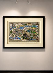 Charles Fazzino A Dream for Peace Israel 3D DX Gold 100/100 Signed Framed COA