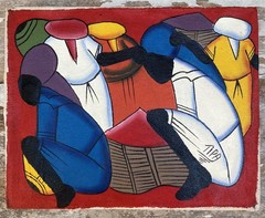 5 Market Scenes by Gerald & Tipa