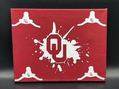 Custom Oklahoma Sooners Oil Painting 11×14