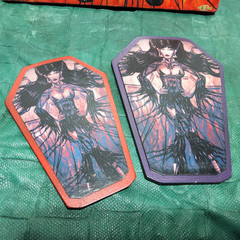 1 original 2 prints horror pinup girl art zombie girl meat dress hooks tattoo