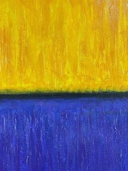 Mark Rothko (Handmade) Oil On Canvas Painting signed and stamped