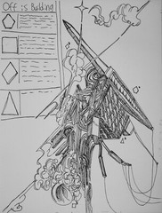 Jace Adams Original Drawings Ink Pen on Sketchbook Paper