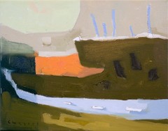 Fine Art Landscape Original Oil Painting Surreal Abstract 11×14 Aldo Cherres Art