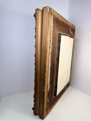 1880’s Oil on Board Floral Still Life — Wild Rose Still Life, Gilt Frame