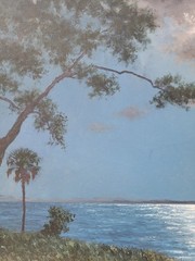 Don D. Brown, Oil On Canvas Painting, A.E. Backus student and business manager