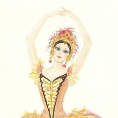 Katy Winters (PA,20/21C) colored pencil painting 154294