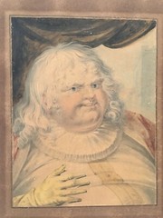 John Boyne (1750-1810) Watercolor Renaissance Royalty Nobility Count Ireland