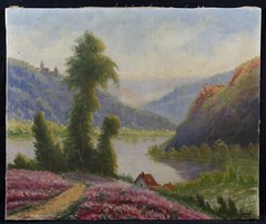 Jules SIVRY (19th-20th Century) Landscape Oil on Canvas, Creuse