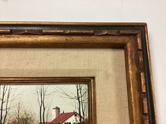 John Egenstafer Oil/Masonite Pennsylvania Artist