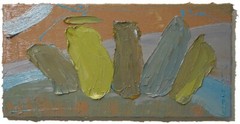 ORIGINAL OIL█PAINTING█VINTAGE█IMPRESSIONISM█ART REALIST SIGN ABSTRACT LANDSCAPE