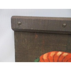 Vintage Artist Joyce Langelier Lobster Seafood Restaurant Wood Board Wall Mount