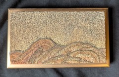 Arizona Natural Picture Sandstone Art Framed Toroweap Kanab 5 x 3″