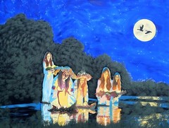 Art, Painting, „Chaplet“ giclee on Canvas 22″ x 30″ Yelena Berzon