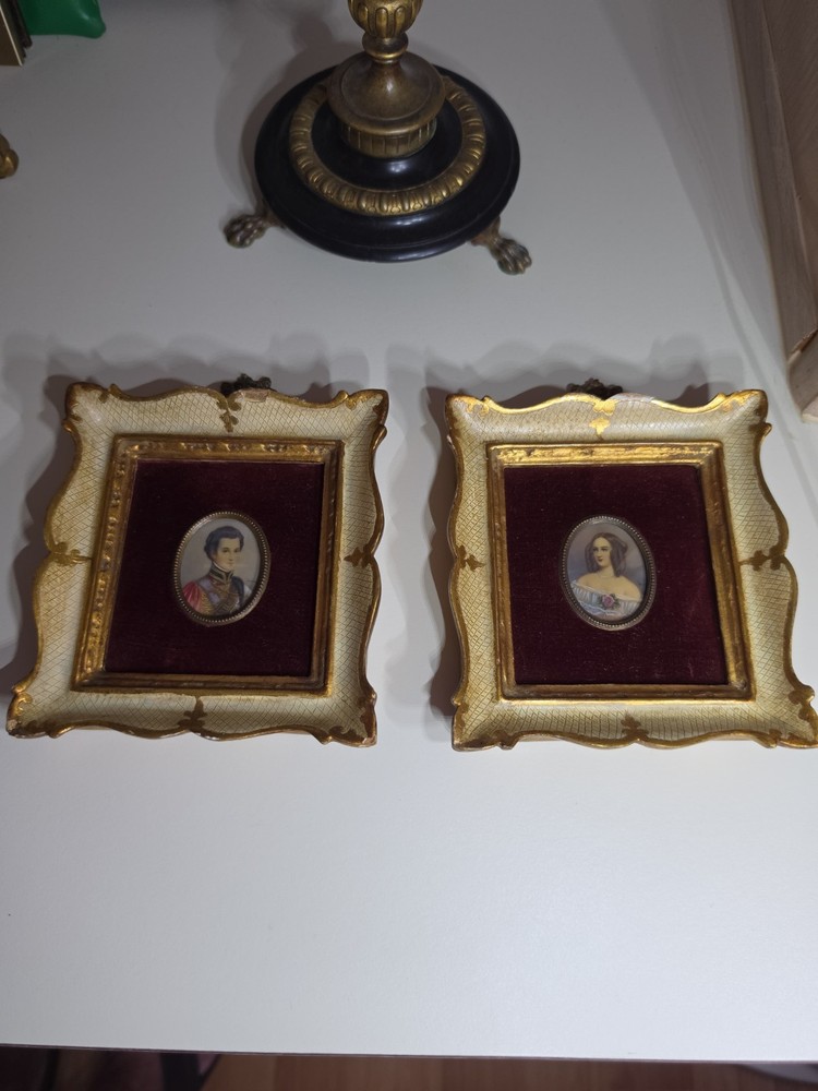 Minature Paintings On Porcelain