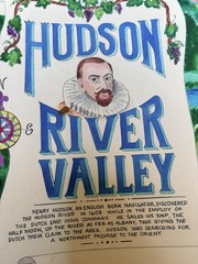 1988 White Mountain Puzzle Co Hudson River Valley Original watercolor Artwork
