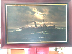 Nocturnal Marine Portrait Theodor Valenkamph U.S. Shipping Lines 1901 Boston