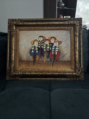 J ROYBAL PAINTING WITH FRAME INCLUDED