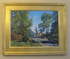 AMERICAN OIL PAINTING by HUGH H. CAMPBELL, 1905 – 1997