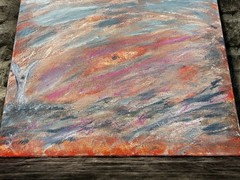 20 X 16 Oil On Canvas OOAK “Heaven And Hell” Artist Thomas Levi