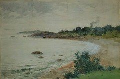 ROSS STERLING TURNER (1847-1915) Listed Artist Original Watercolor