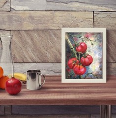 Original Oil Painting Still Life Vegetables Painting Food