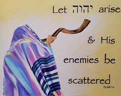 contemporary abstract oil painting „Let God Arise“ original 24×30