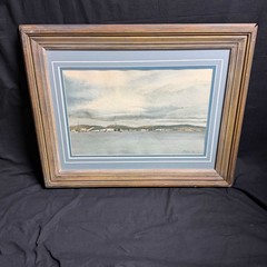 Charles Ross Kinghan NA Watercolor Landscape