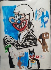 Lagerfeld Artwork on Paper | Manuel Mane | 140cm x 100cm | Dispatched Rolled