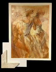 Gary Benfield, „Trilogy“ Dancers – Limited Edition, Hand-signed Serigraph, COA.