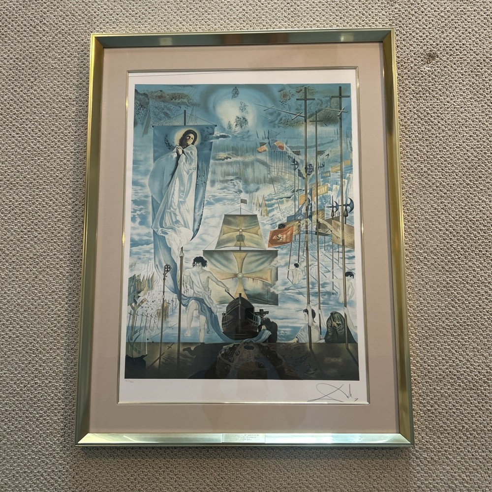 „The Discovery Of America By Christopher Columbus“ By Salvador Dali 145/300