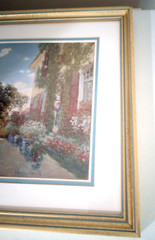 Claude Monet’s The Artist’s House in Argenteuil Oil on Canvas framed AI Chicago