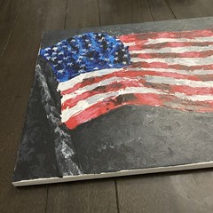 Original Acrylic Painting on canvas 16”x 20” COA Signed By Juan Corral