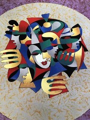 Anatole Krasnyansky Artwork “ Musical Sphere “ Signed Limited Edition