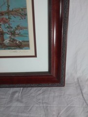 Limited Edition Watercolor Framed, 27 Of 250 Signed 15×18