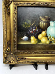 Jug, Colorful Grapes on Display 13×15