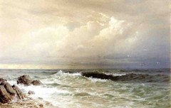 Dream-art Oil Off-the-Coast-of-Rhode-Island-William-Trost-Richards-oil-painting