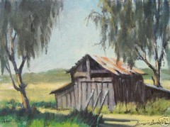 DARWIN DUNCAN (1905-2002), California Impressionist, Original Oil Landscape