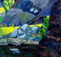 Leighton Cram (MA,1895-1981) oil painting 151350