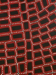 Walala Tjapaltjarri 💕Aboriginal Art 78cm x 47cm COA Supplied WT19M-2