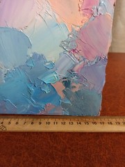 Painting of the famous Ukrainian painter Pavel Guzenko. 27×17 cm. Oil.Canvas.5