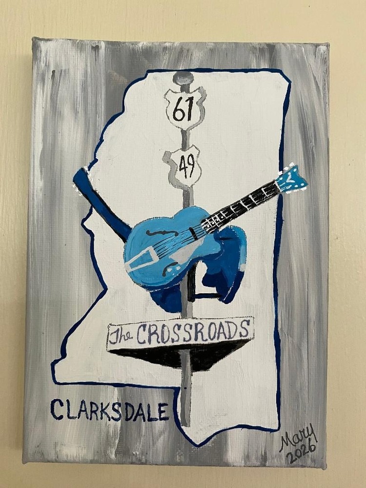 Mississippi Blues Art of Mississippi and The Crossroads by MRN Yellow Dog Art